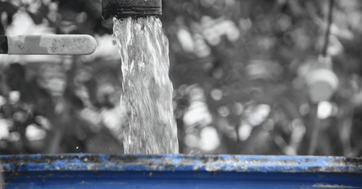 photo of a water spout
