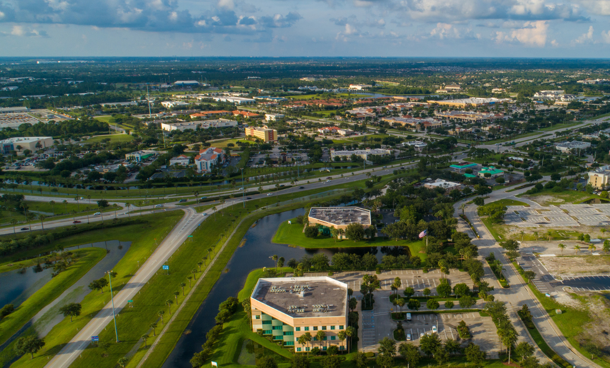 port st lucie aerial