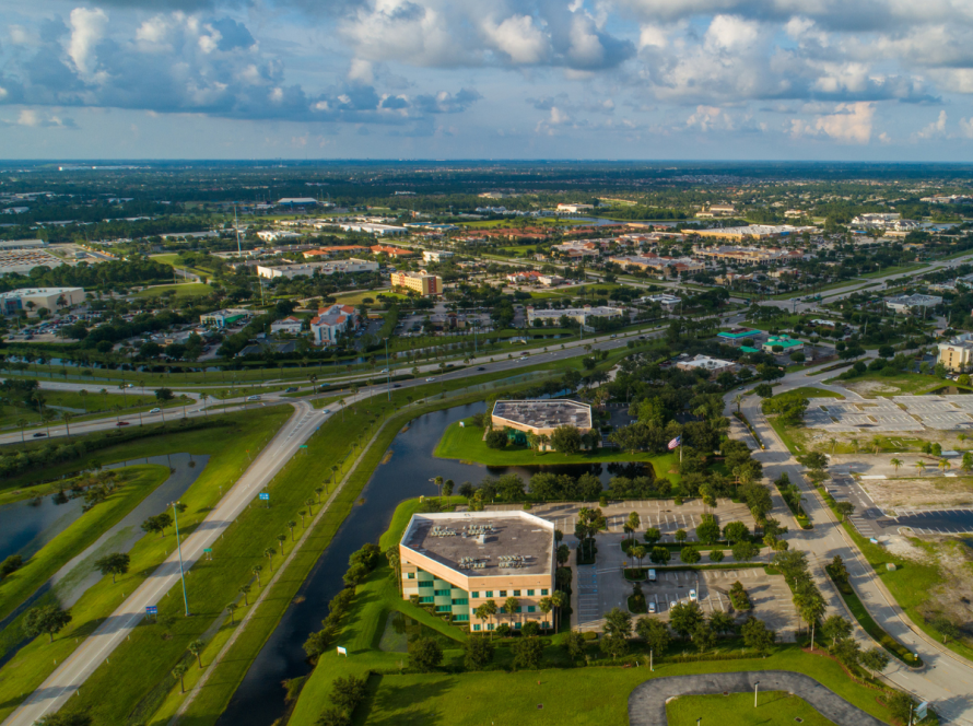 port st lucie aerial